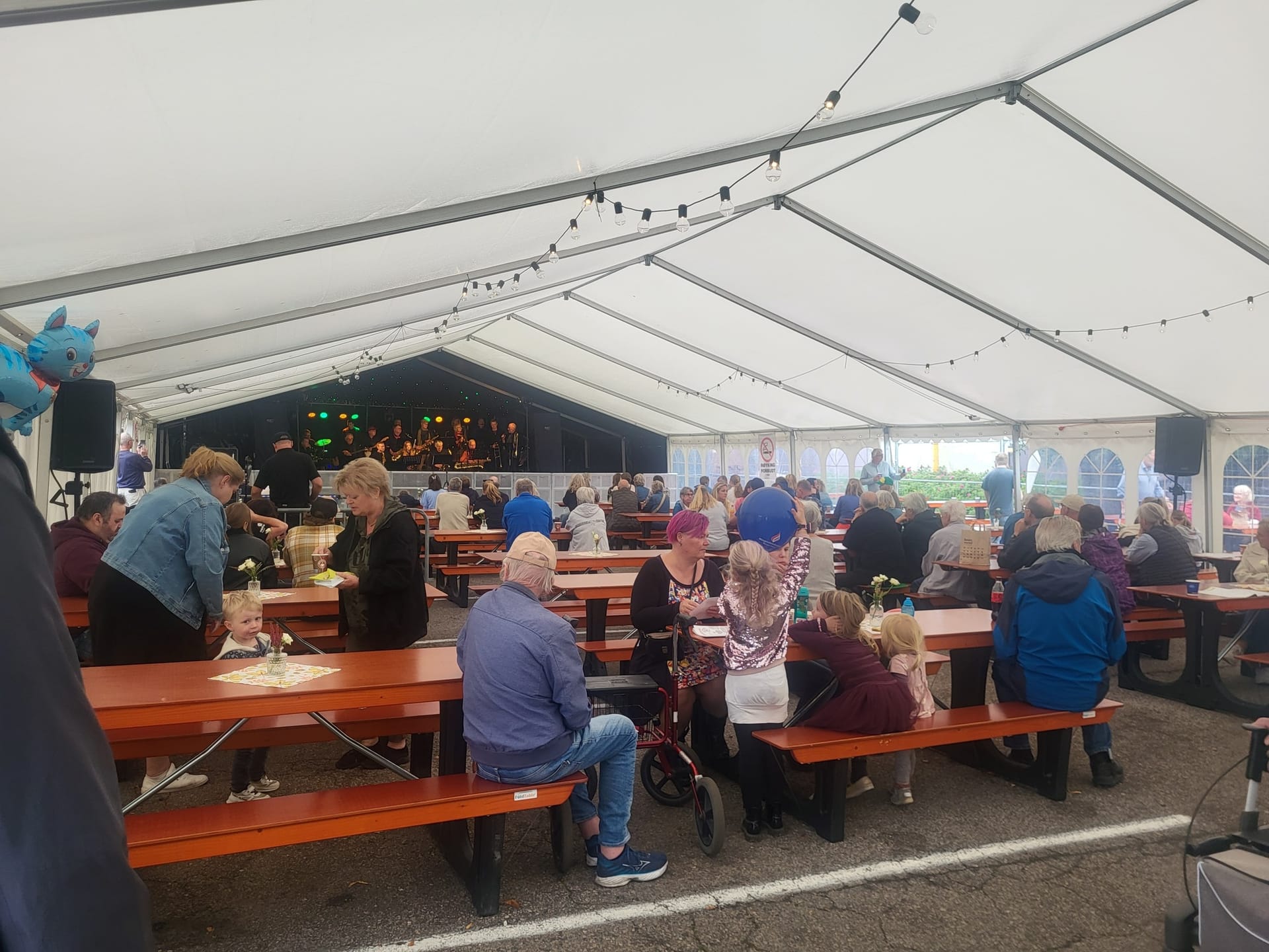 Eventutstyr levert til arrangement